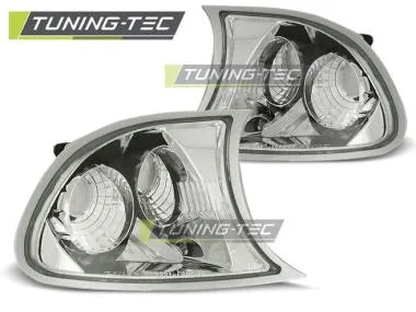 Semnalizatoare cromata fata pentru BMW E46 Coupe 01-03 Tuning-Tec - KPBM12