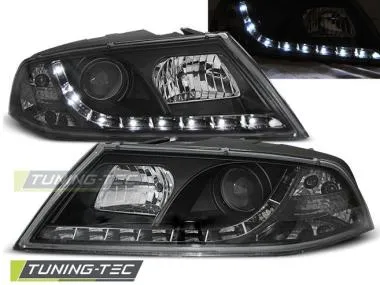 Faruri cu D1S Daylight Negru pentru Skoda Octavia II 04-08 Tuning-Tec - LPSK10