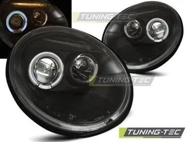 Faruri Angel Eyes pentru Volkswagen New Beetle 98-05 Tuning-Tec - LPVW76