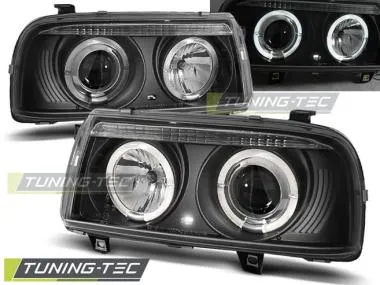 Faruri Angel Eyes pentru VW VENTO 01. 92-08. 98 Tuning-Tec - LPVW88