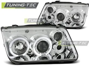 Faruri VW Bora cu Angel Eyes Tuning-Tec - LPVW14