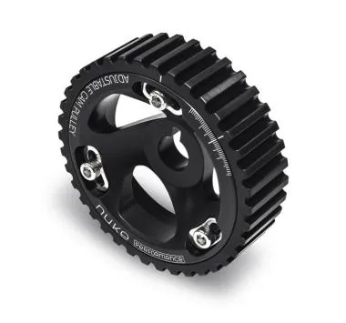 Fulie reglabila distributie Nuke Performance pentru Volvo 8v / 16v,  dinti rotunzi - NP-500-01-201