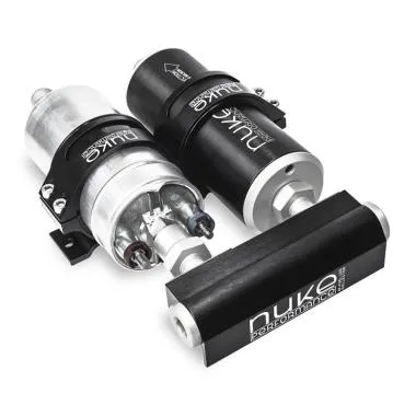 Fuel Log Collector Nuke Performance pentru 1x pompa WALBRO GSL392 si 1x filtru combustibil Nuke Fuel - NP-100-10-205