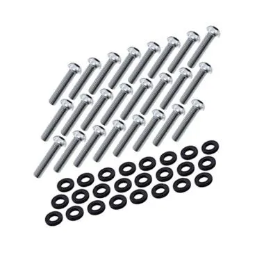 Suruburi Nuke Performance 24 si saibe din nailon pentru flansa unitatii CFC,  1/4-28 UNF x 3/4 - NP-150-10-118