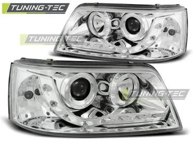 Faruri Daylight Chrome pentru VW T5 04.03-08.09 Tuning-Tec - LPVW23
