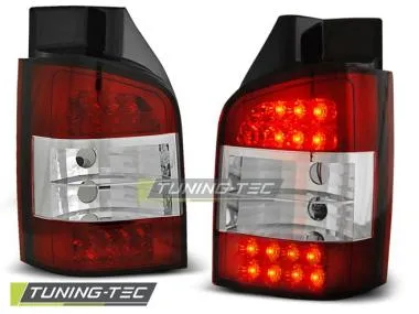 Stopuri rosu-alb cu led pentru VW T5 04.03-09 Tuning-Tec - LDVW27