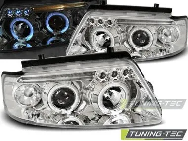 Faruri Angel Eyes pentru VW Passat 3B Tuning-Tec - LPVW77