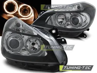 Faruri Angel Eyes pentru RENAULT CLIO 3 05-09  Tuning-Tec - LPRE30