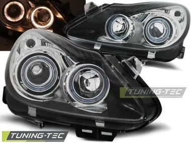 Faruri Angel Eyes pentru OPEL CORSA D 04.06-11 Tuning-Tec - LPOP70