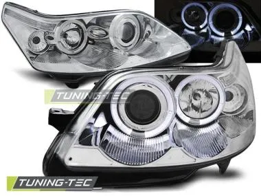 Faruri Angel Eyes pentru Citroen C4 04-10 Tuning-Tec - LPCI09