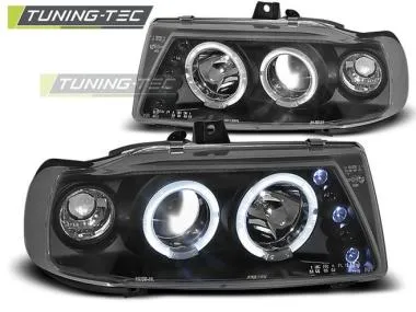 Faruri Angel Eyes pentru Seat Ibiza/Cordoba,  Vw Polo Tuning-Tec - LPSE04
