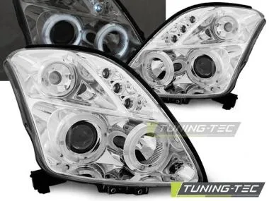 Faruri Angel Eyes pentru Suzuki Swift 05.05-10  Tuning-Tec - LPSI01