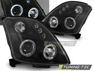 Faruri Angel Eyes pentru Suzuki Swift 05.05-10  Tuning-Tec - LPSI02