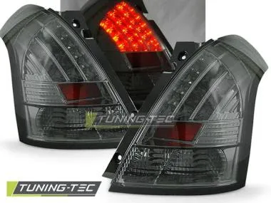 Stopuri pentru SUZUKI SWIFT 05.05-10 fumuriu cu LED Tuning-Tec - LDSI03