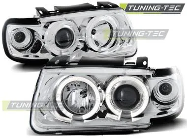 Faruri Angel Eyes pentru Volkswagen Polo 6N 10.1994-09.1999 Tuning-Tec - LPVW05
