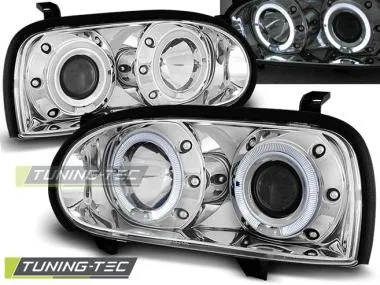 Faruri Angel Eyes pentru Volkswagen Golf III 09.1991-08.1997 Tuning-Tec - LPVW03