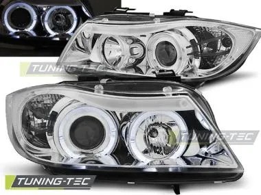Faruri Angel Eyes pentru Bmw E90/E91 03-05-08.08 Tuning-Tec - LPBM75