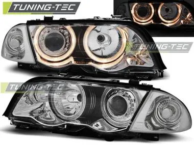 Faruri pentru Bmw E46 05.1998-08.2001 Angel Eyes  Tuning-Tec - LPBM40