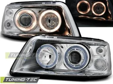 Faruri Angel Eyes pentru Volkswagen Transporter V 2003-2009 Tuning-Tec - LPVWE4
