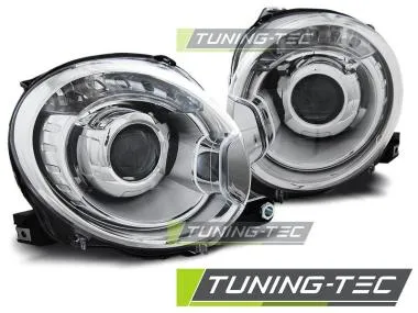 Faruri pentru Fiat 500 2007- Tuning-Tec - LPFI19