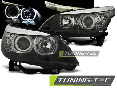 Faruri Angel Eyes pentru BMW E60,  BMW E61 2003-2007 Tuning-Tec - LPBME3