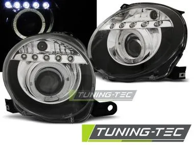 Faruri pentru Fiat 500 2007- Tuning-Tec - LPFI22