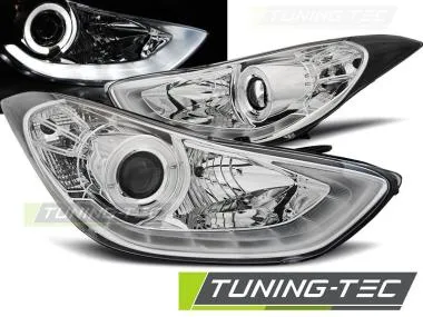 Faruri pentru Hyundai Elantra 11.2010- Chrome Tuning-Tec - LPHU08