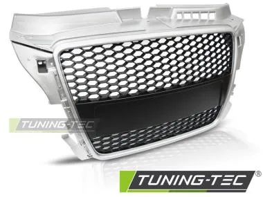 Grila fara emblema pentru Audi A3 (8P) 04.08-07.12 Tuning-Tec - GRAU41