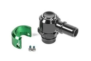 Conector rapid V2 de la 19 mm mascul la 16 mm SAE mascul,  90 grade,  Radium Engineering - USA-RAD-20-1748