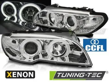 Faruri pentru Bmw E46 01.03-06 Angel Eyes  Tuning-Tec - LPBMH4