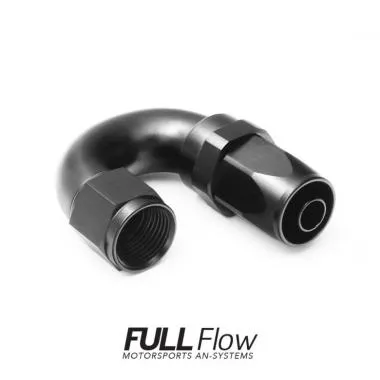 Racord furtun 180 grade AN8 Full Flow Nuke Performance AN Hose End Fitting - NP-830-18-108