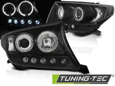 Faruri Angel Eyes pentru Toyota Land Cruiser FJ200 07-12  Tuning-Tec - LPTO33
