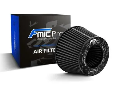 Filtru aer sport tip con FMIC.Pro,  lungime 100mm,  diametru 100mm - FP-FILTER-100-102-B