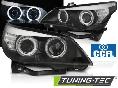 Faruri Angel Eyes pentru Bmw E60/61 03-07  Tuning-Tec - LPBMH9