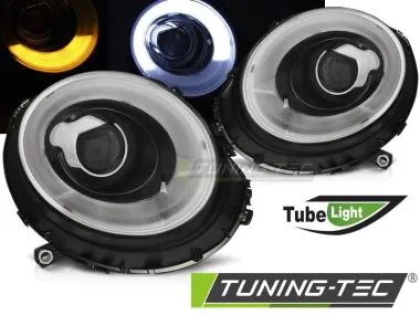 Faruri Mini Cooper 06-14 Tub led Negru  Tuning-Tec - LPMC13