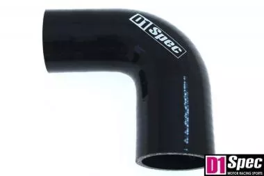 Reduction silicone elbow D1Spec Black 90st 38-51mm - DS-DS-211