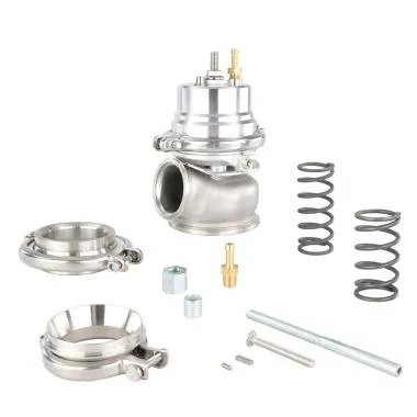 Wastegate JR.Spec V-Band 60mm silver,  universal,  pentru sisteme turbo tuning - VLV-WG-60MM-N-S