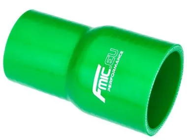 Racord siliconic drept redus 70-83mm verde - 0070/83-G