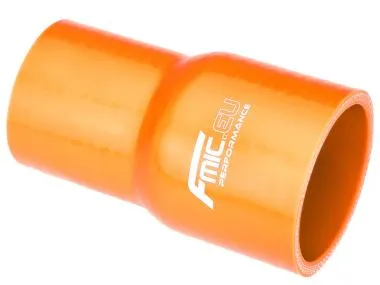 Racord siliconic drept redut 89-95mm portocaliu - 0089/95-P