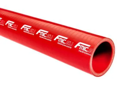 Furtun siliconic 1M 127mm rosu pentru admisie / intercooler auto - 1000127-R