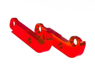 Kit drift lock adaptor directie BMW E46 +20% cursa,  culoare Red - JRSPEC-DR25-02-R