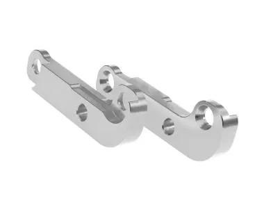 Kit drift lock adaptor pentru BMW E46,  crestere unghi virare +20%,  argintiu - JRSPEC-DR25-02-S