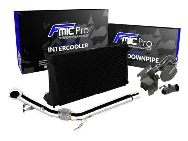 Power Pack VW Golf 7 GTI FWD 2.0 TSI 2013- Intercooler Downpipe Intake System tuning motor - FMICPRO-PP-011