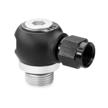 Racord banjo pivotant full flow Nuke Performance AN-8 ORB la AN-6 female - NP-710-01-108