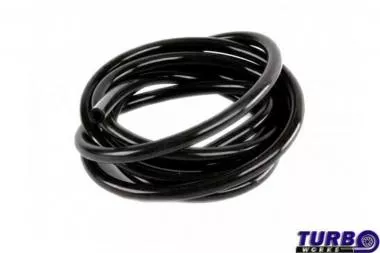 Silicone vacuum hose TurboWorks Black 4mm - MG-RD-014