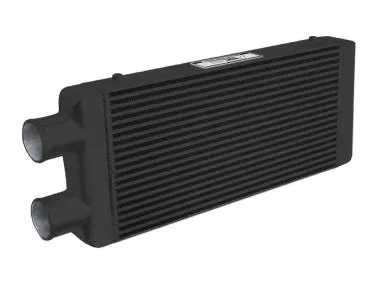 Intercooler frontal FMIC.EU negru 600x300x76 mm one-side FMIC EU - IC60030076-WELD-B