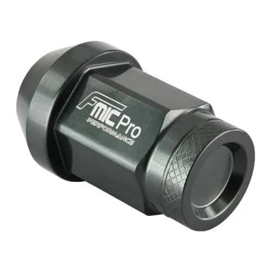 Piulita roata forjata aluminiu FMIC.Pro M12x1.25 conica 7075-T6 gri gun metal 1 buc - FP-NU-001-G-X1