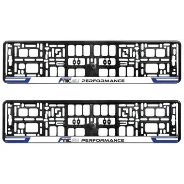 Suport numar inmatriculare auto FMIC.EU set cadre port numar auto - IN-FMIC-RAMKA-SET