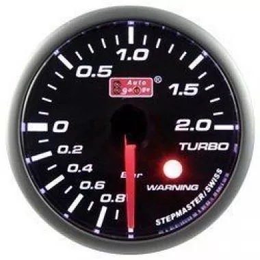 AUTO GAUGE SM 52mm - TURBO ELECTRIC -1 to 2 BAR DP-ZE-502