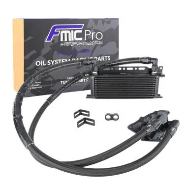 Kit radiator ulei motor FMIC.Pro pentru Mini F56,  BMW F20 F30 motoare B48 B38 1.2T 1.5T 2.0T - FP-OKIT-104